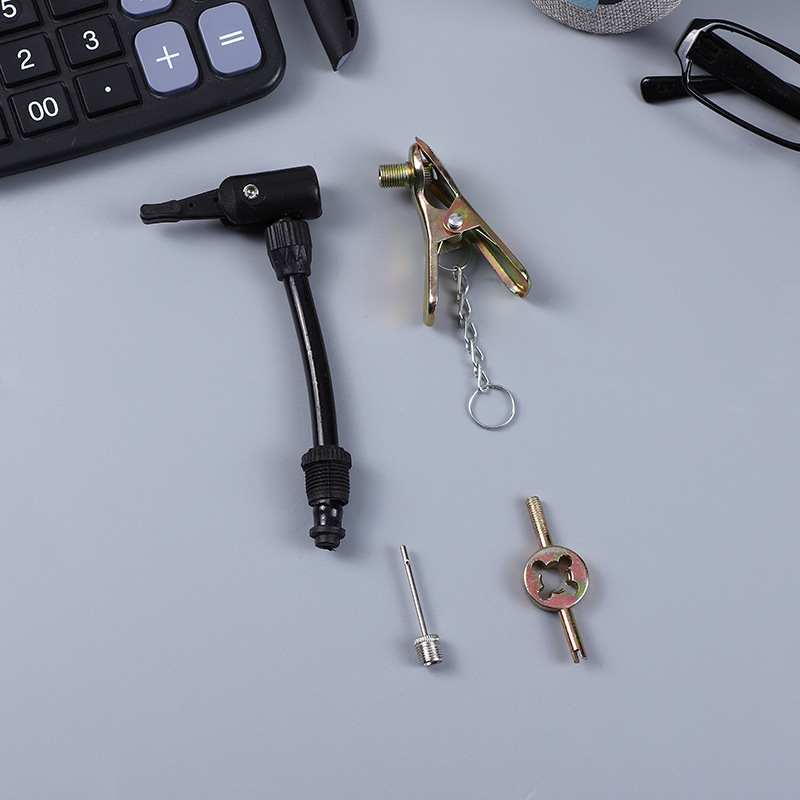 厂家直销双泡吸塑充气针套装 气针气管气钥匙家用打气筒配件