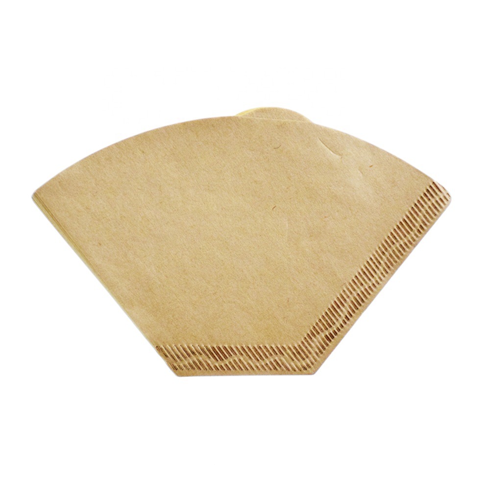日本咖啡过滤纸美式咖啡机滤纸手冲滤杯纸滴漏壶扇形咖啡滤纸