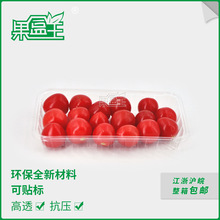 果盒王1912一次性PET透明塑料水果盒鲜果蔬菜柠檬番茄打包包装盒