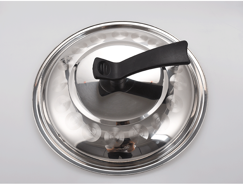 宏利不锈钢锅盖炒锅盖锅盖家用配鼎盖蒸锅盖汤锅奶锅盖通用