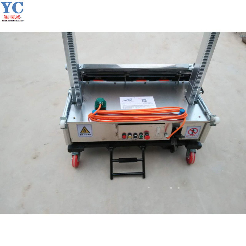 现货供应智能抹墙机 全自动可升降式室内墙体粉墙机 家装用批墙机