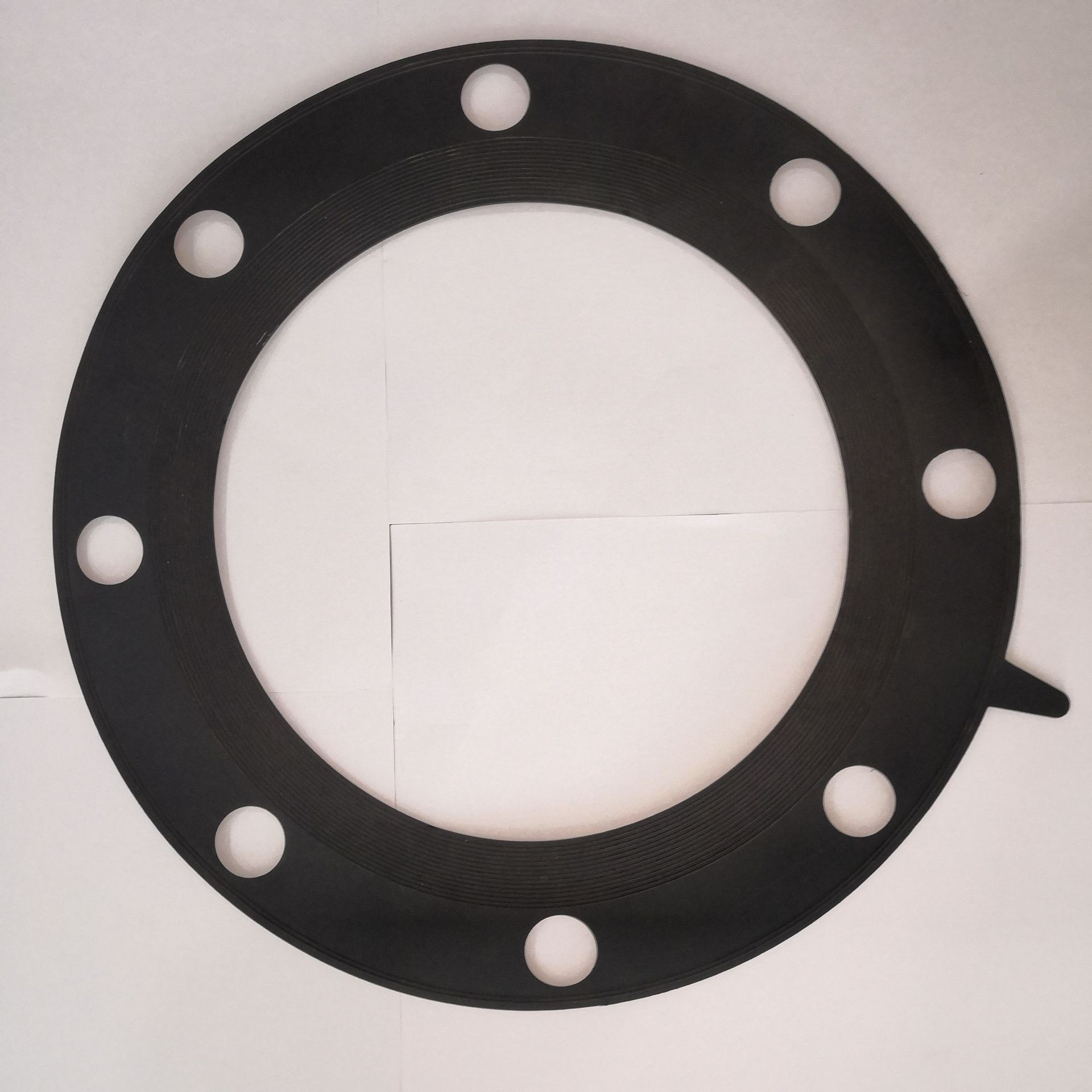 批发橡胶法兰垫 圆形耐油密封橡胶垫 三元乙丙丁晴胶橡胶加工定制