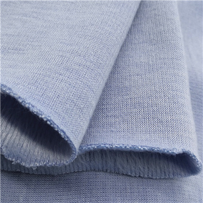 260-280g仿棉不倒绒面料 加绒涤氨针织布保暖内衣居家服超柔涤纱