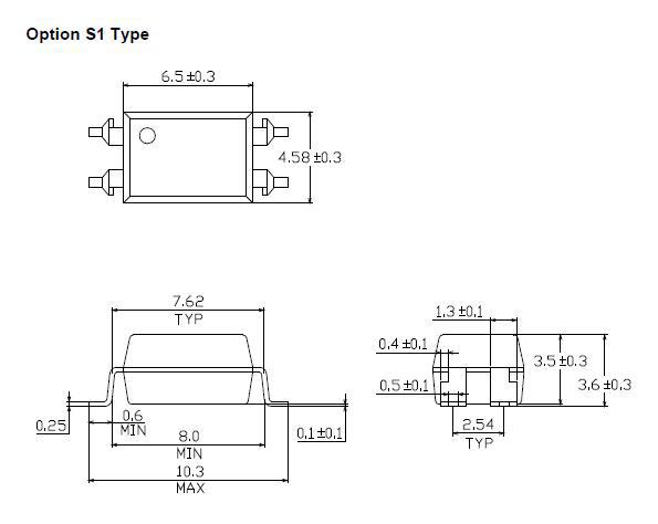 原厂正品台湾亿光el817s1(c)(tu)-f贴片光耦 817全系列abcd档现货