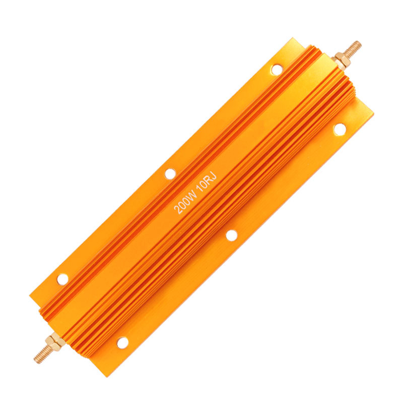 黄金铝壳电阻100w250欧电阻led解码电阻rx24绕线电阻