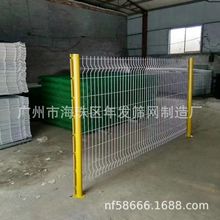 1.8*3.0m绿色浸塑护栏 带框架护栏网 9*17孔铁丝网护栏现货厂家