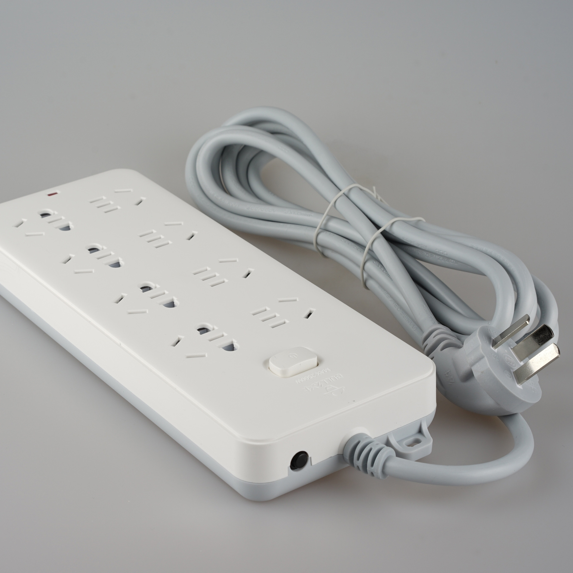 公牛(bull)gn-218插座插排接线板 过载保护 10孔 无线/3/5米