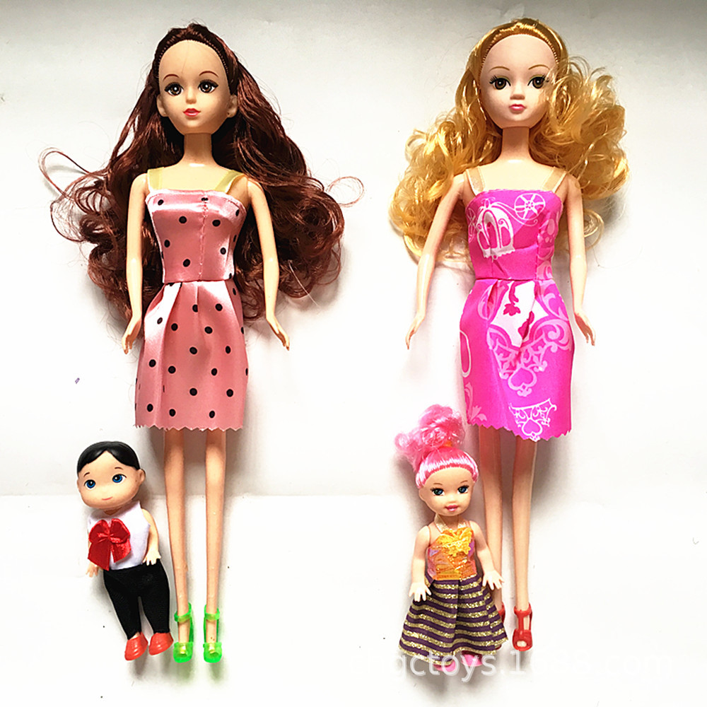 厂家直销6关节重身30cm高娃娃小娃娃幼儿园赠品景点地摊热卖85g