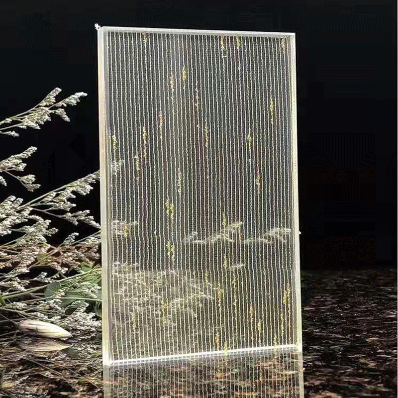 厂家定制夹丝玻璃夹胶家装建材浴室特种玻璃装修工程异形规格定做