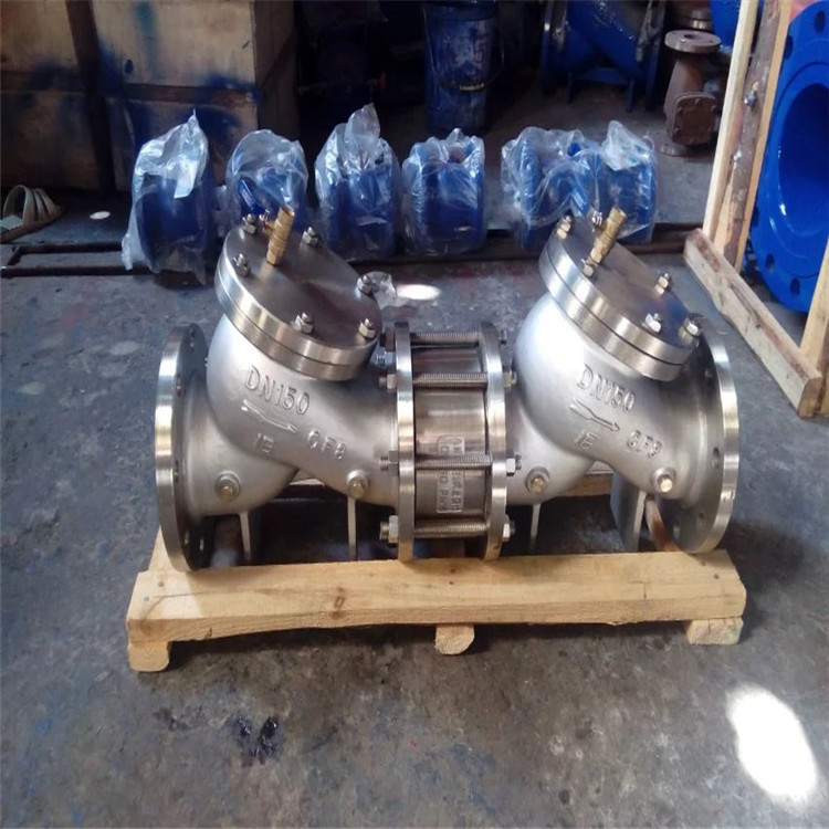 倒流防止器hs41x16p防污隔断阀污水自来水防倒流止回阀