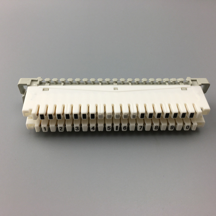 科龙条10对电话配线架科隆十对电话模块配线排克隆条 纯铜镀银