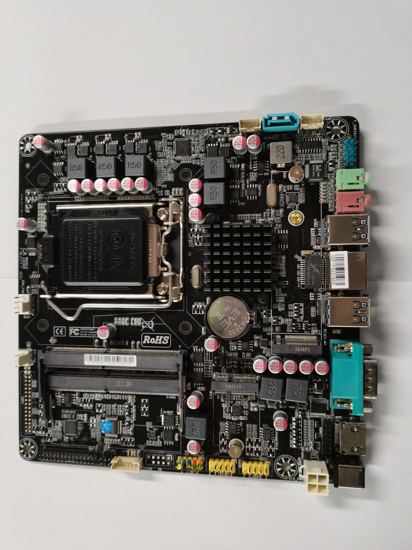 全新h310-d4主板,支持win7,ddr3 17*17 支持6-7-8-9代u,现货!