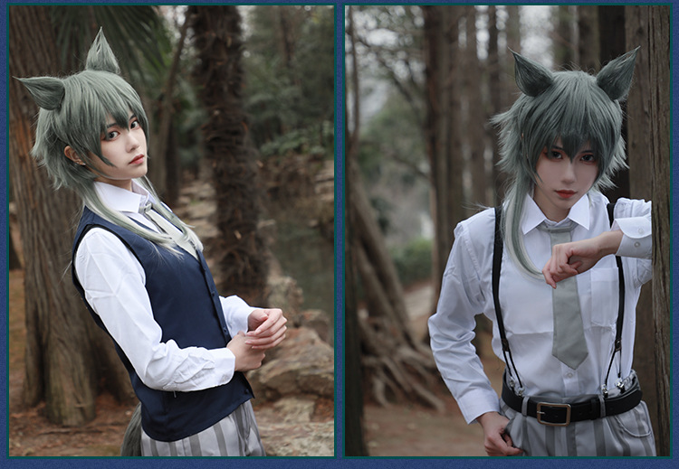 清漪河beastars动物狂想曲cos服 雷格西狼 兔子春制服cosplay