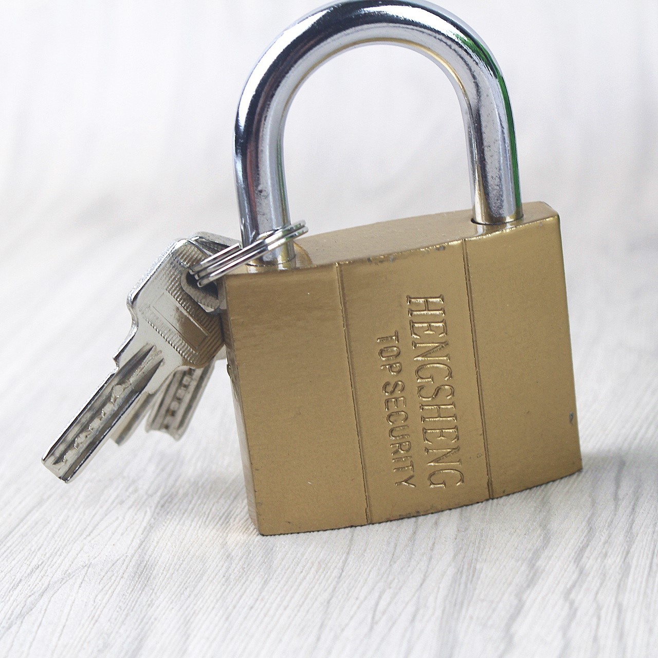 批发恒胜38mm黄铜挂锁原子锁小锁子柜子抽屉锁箱子锁