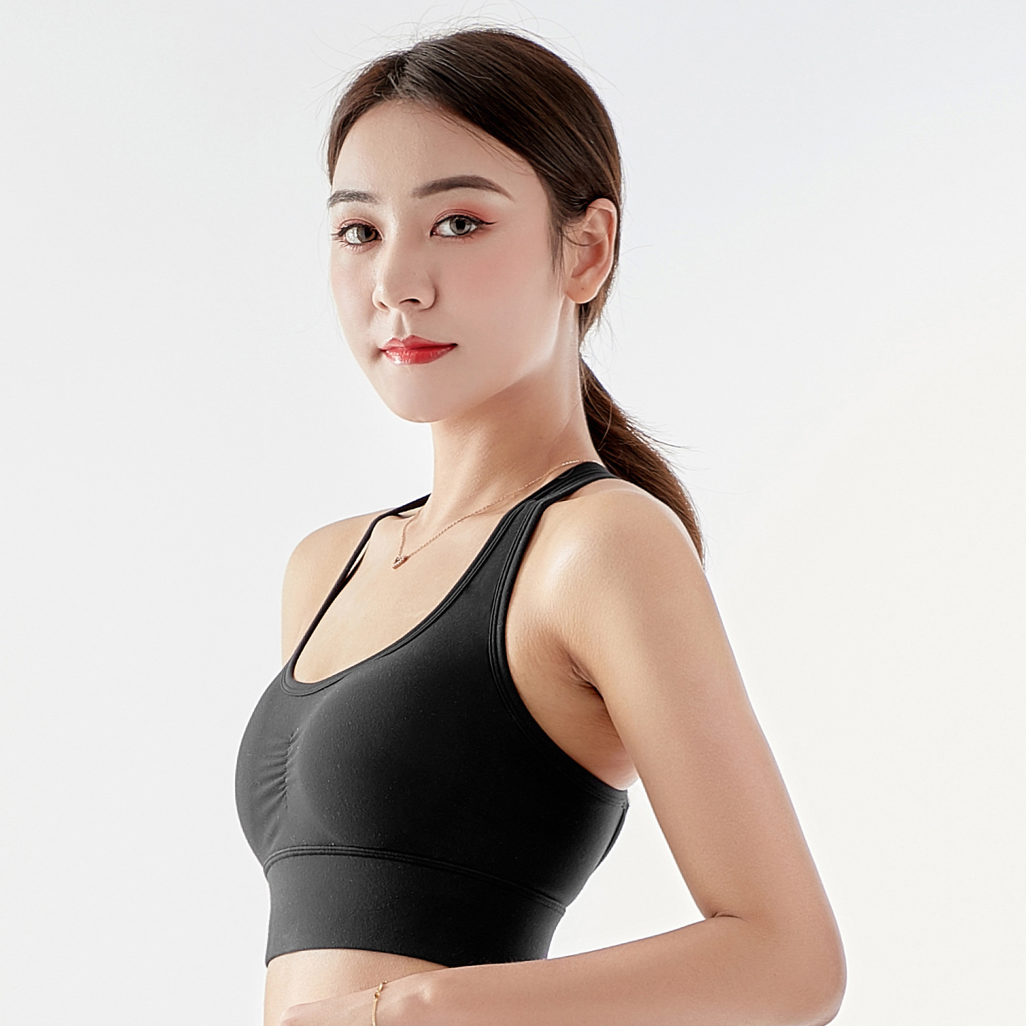 2021新款网红源头厂家运动文胸内衣女文胸加大码胸罩聚拢跑步瑜伽