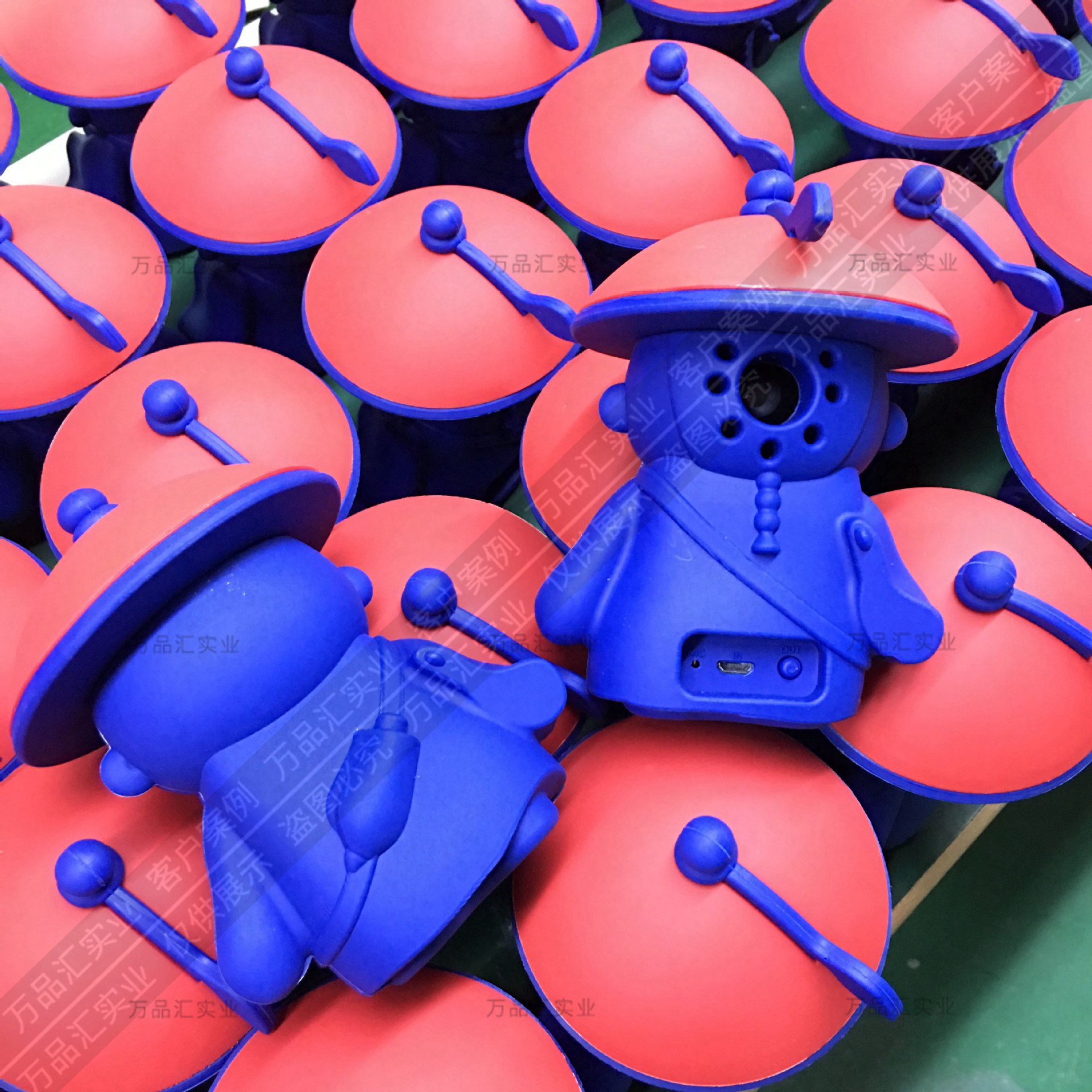 定制个性创意蓝牙小音箱pvc软胶创意异形公仔桌面礼品插卡音响 a