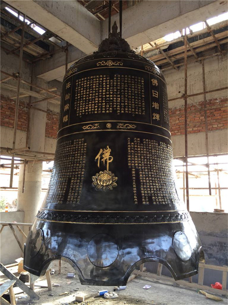 批发铸铜钟 铸铁钟雕塑定做 定做铜钟雕塑制作 销售铜钟现货