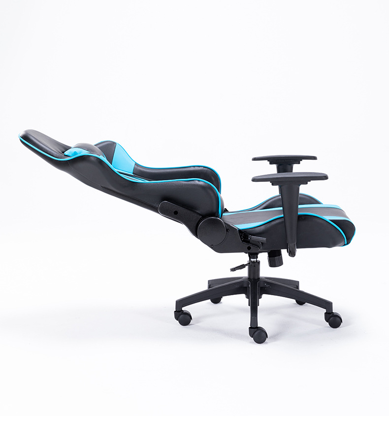 人体工程学椅可转大角度躺椅厂家可定制现代简约带靠垫扶手电竞椅