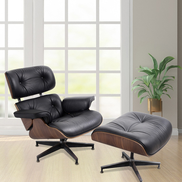 伊姆斯躺椅客厅躺椅书房休闲躺椅办公室午休躺椅 支持国内定制