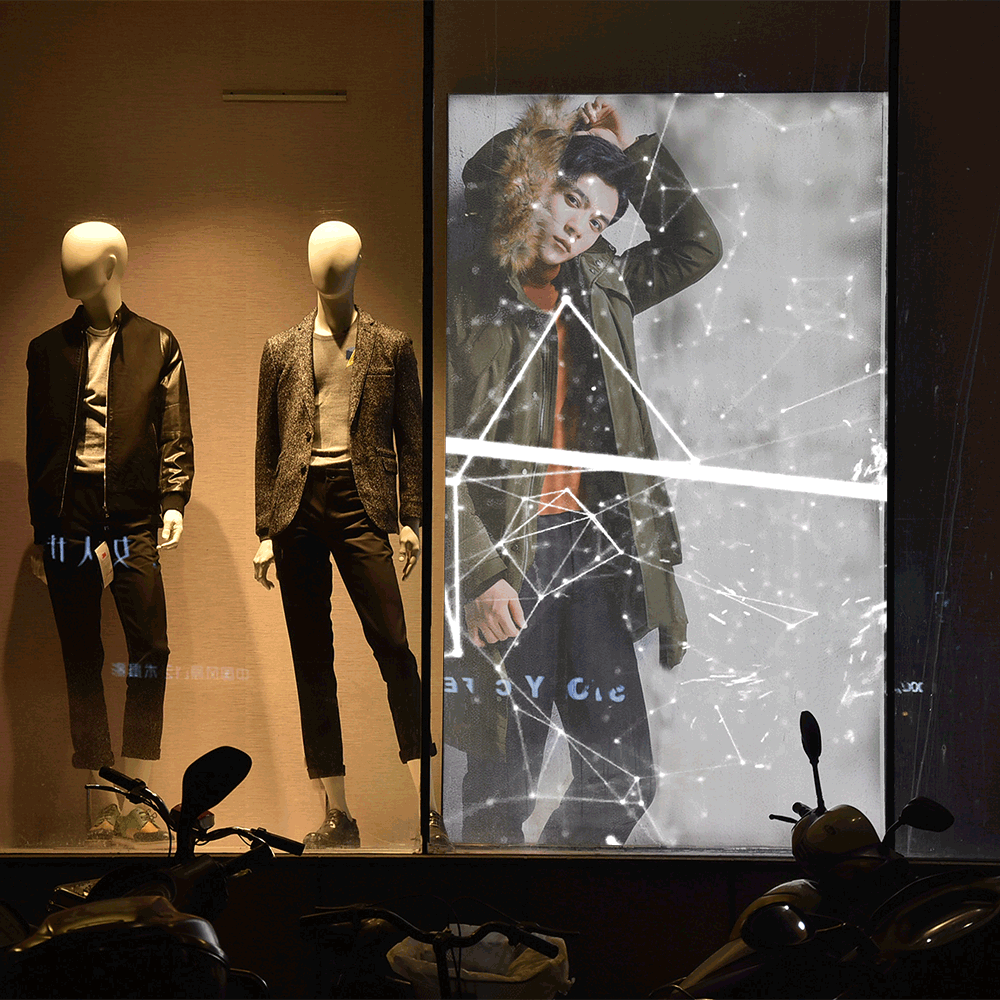 典艺led动感灯箱可编程超薄动态光源广告灯板产品功能演示道具