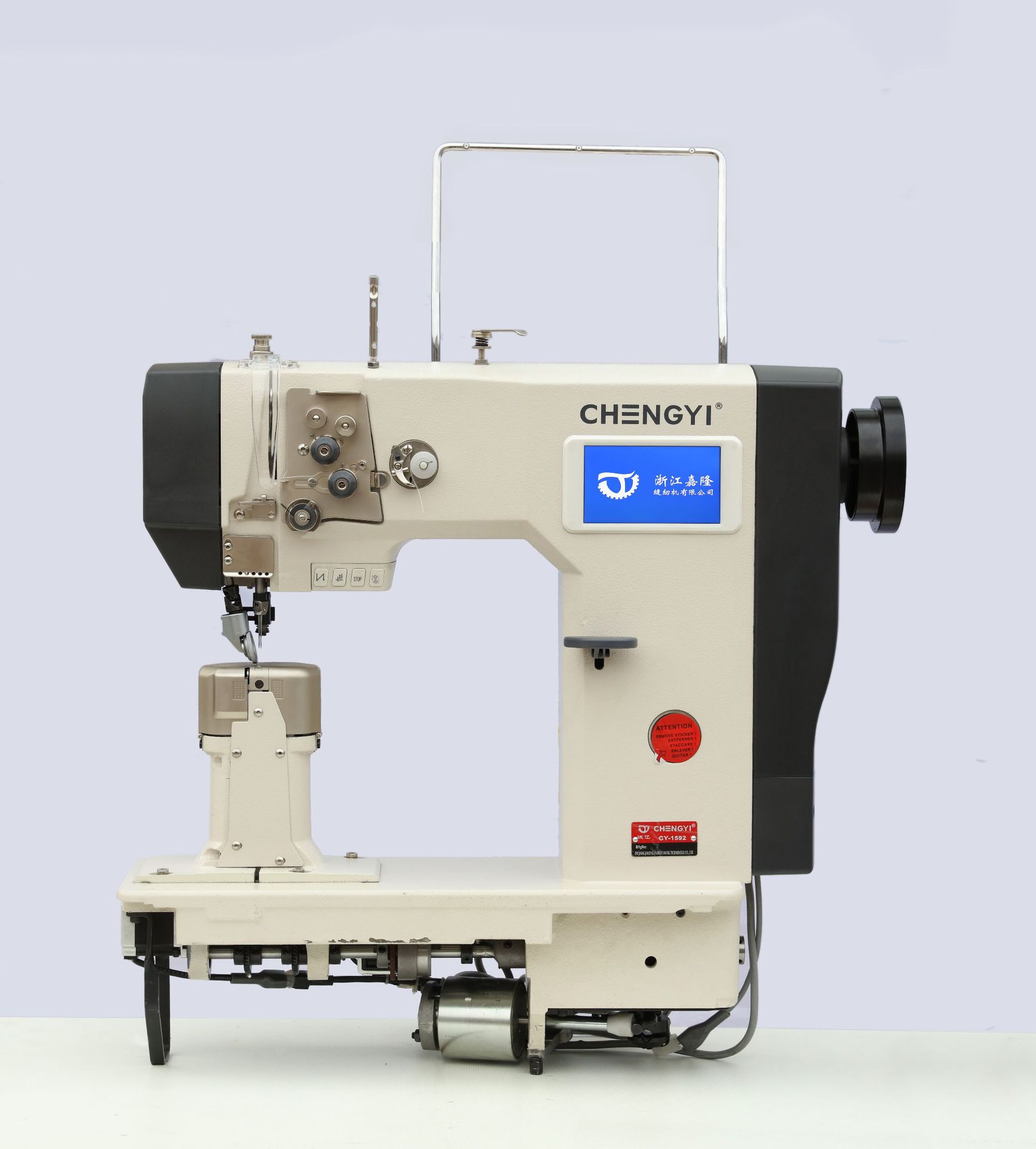 源头厂家诚亿牌步进剪线电脑罗拉车 缝纫机自动工业缝纫机