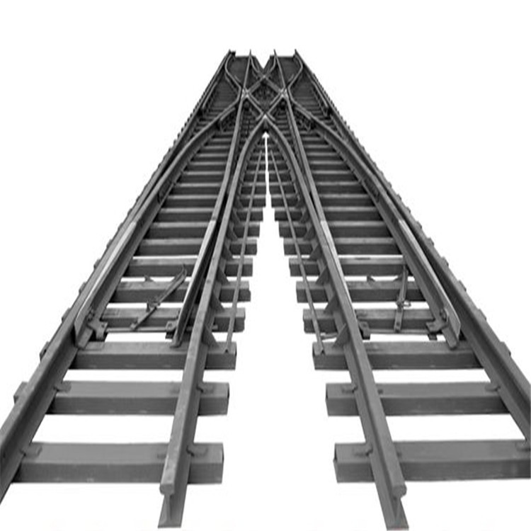 铁路煤矿用单开道岔 规格齐全 九天直各种铁路用单开道岔-阿里巴巴