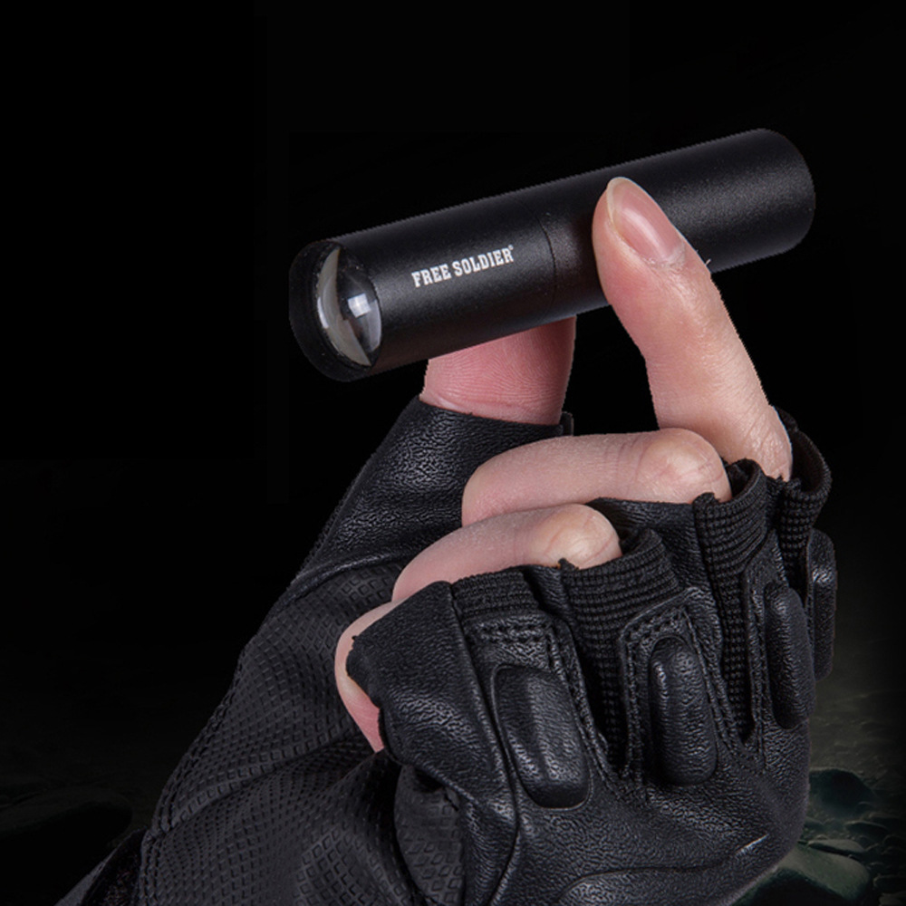 视睿强光手电筒a21led充电宝快充户外夜间骑行照明抗水夜光聚光灯