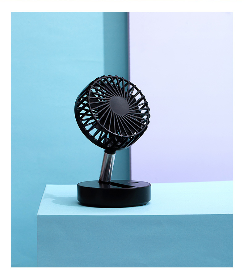 安佰太 f6折叠风扇收纳式 2000mah大容量新款简易迷你usb风扇充电