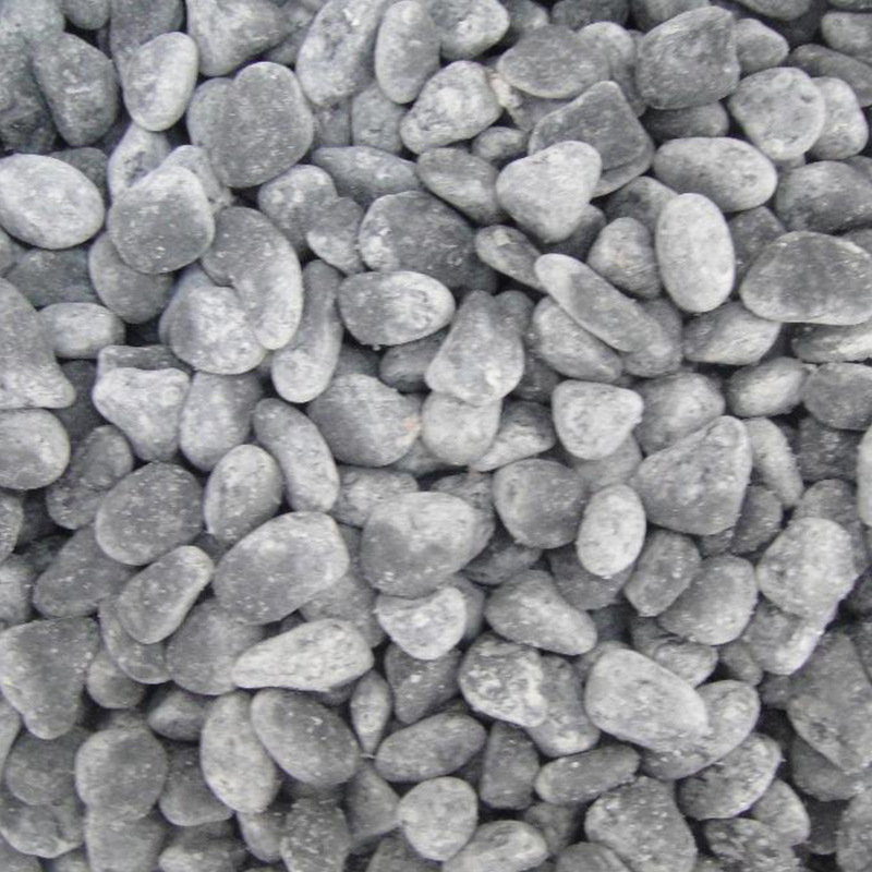 机制细砾水磨小石子黑色承生石材光滑水洗石露水铺路石可订货生产