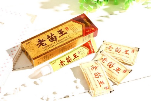 应舒宁老苗王乳膏毛炎大腿内侧瘙痒乳膏oem地摊货源