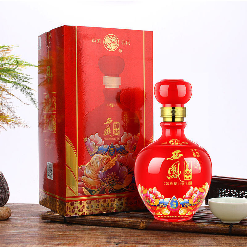 西,凤,御窖优品级浓香型白酒整箱6瓶*500ml