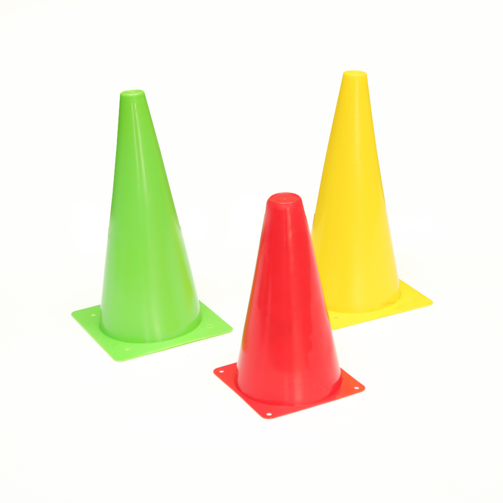 厂家直销足球标志桶训练标志筒 障碍物路标障碍物路锥训练器材