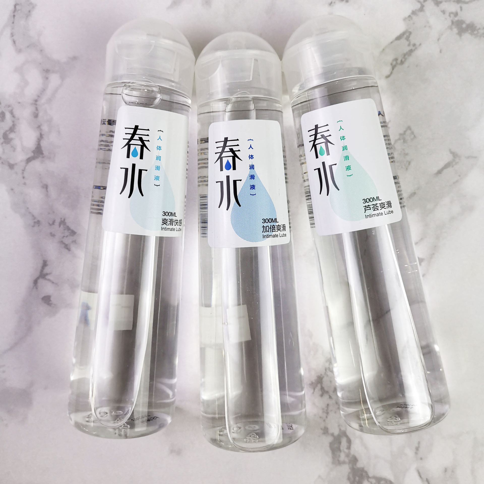 耐氏 春水润滑剂人体润滑油300ml大容量芦荟快感透明质酸润滑液