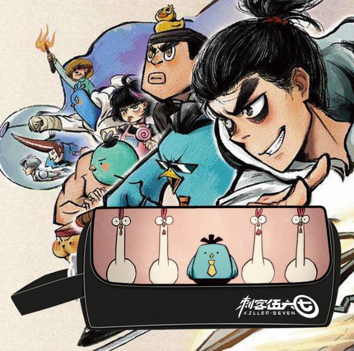 新款动漫刺客伍六七周边纸质书签36张盒装创意卡片文具五六七567