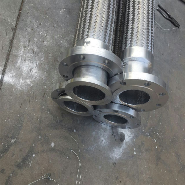 鑫耀金属软管金属软管耐高温高压蒸汽管油管工业用法兰式波纹软管