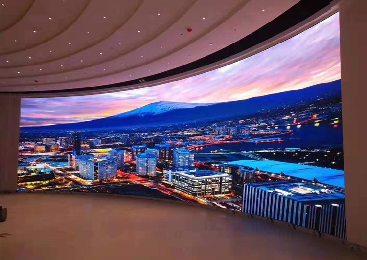 5p3p4全彩软模组异形柔性屏led显示屏弧形屏厂家