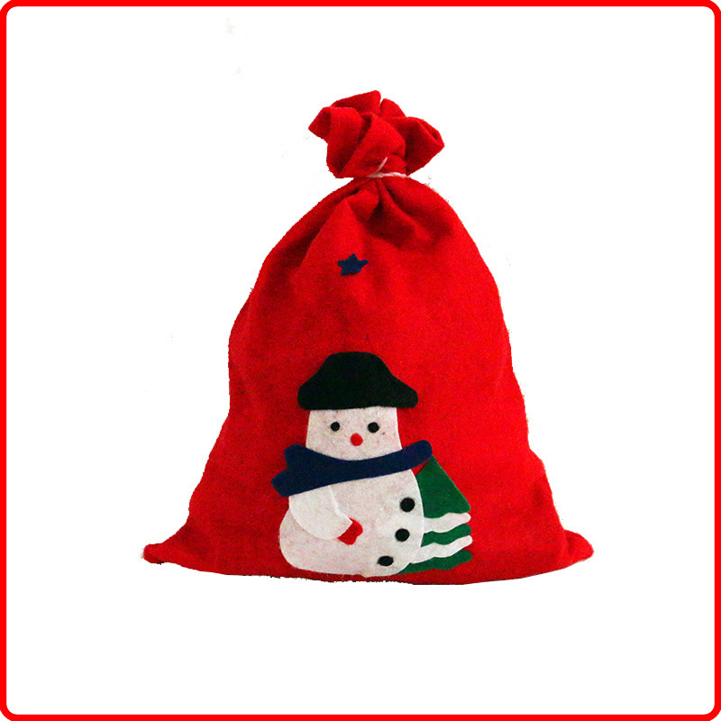 圣诞老人大号圣诞礼品袋礼物袋无纺布礼品袋背袋圣诞节装饰品