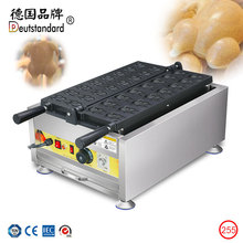 商用小鸡型华夫饼机 商用电热烤饼设备 鸡形华夫饼 烘培小吃设备