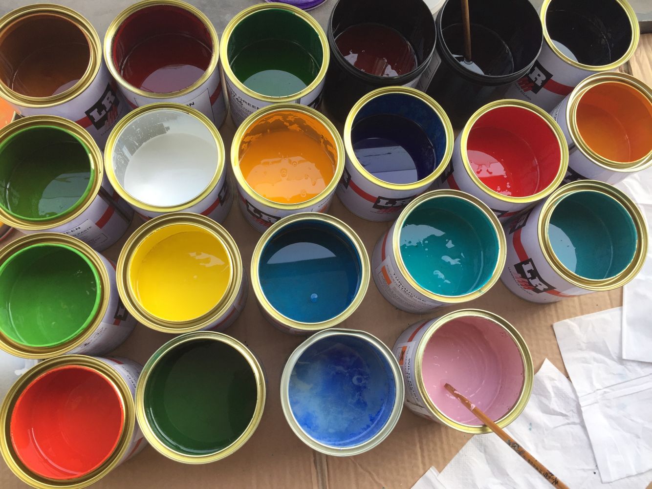 批发进口lr油性色浆大理石洗手台树脂字着色色浆4789/3746等型号