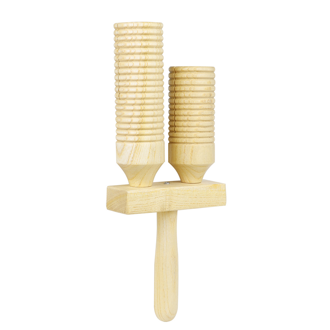 sy-76奥尔夫打击乐-木质高低梆子双响筒早教音乐两音梆子乐器批发