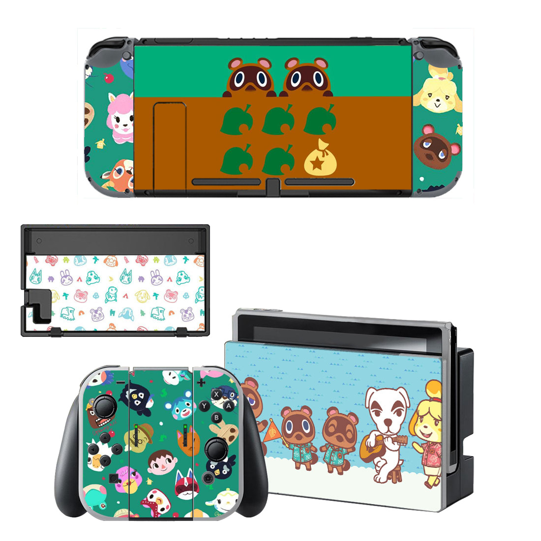 动物之森 全包nintendo switch ns贴纸 全包贴纸 skin sticker