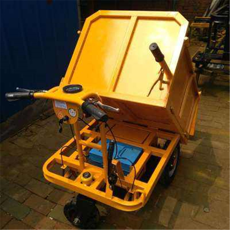 工地手推车 搬运三轮车 水泥拉砖电动灰斗车 电动灰斗车厂家直销