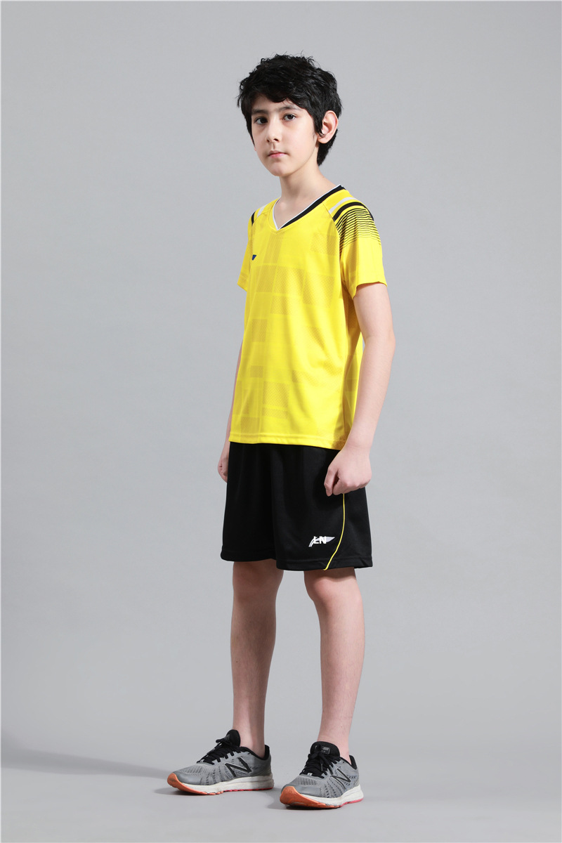 儿童羽毛球服上衣国家队比赛服童装学生男童女童乒乓球服龙服2025