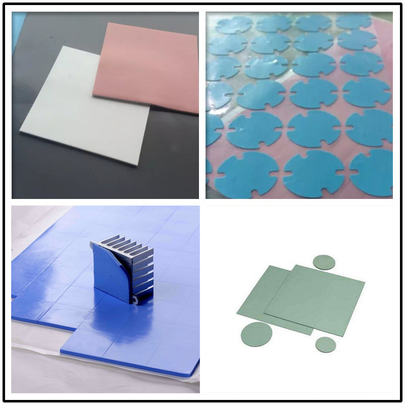 导热硅胶片笔记本电脑芯片导热矽胶片绝缘垫片耐高温柔软高导热