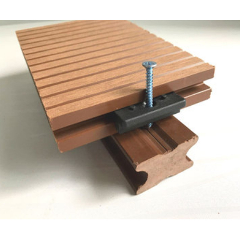 40*25塑木pe地板龙骨园林工程木塑地板用龙骨公园栈道地板龙骨