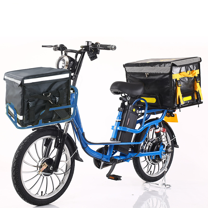 20-24寸48v20a30a锂电池电动山地自行车电动送餐车外卖电动自行车