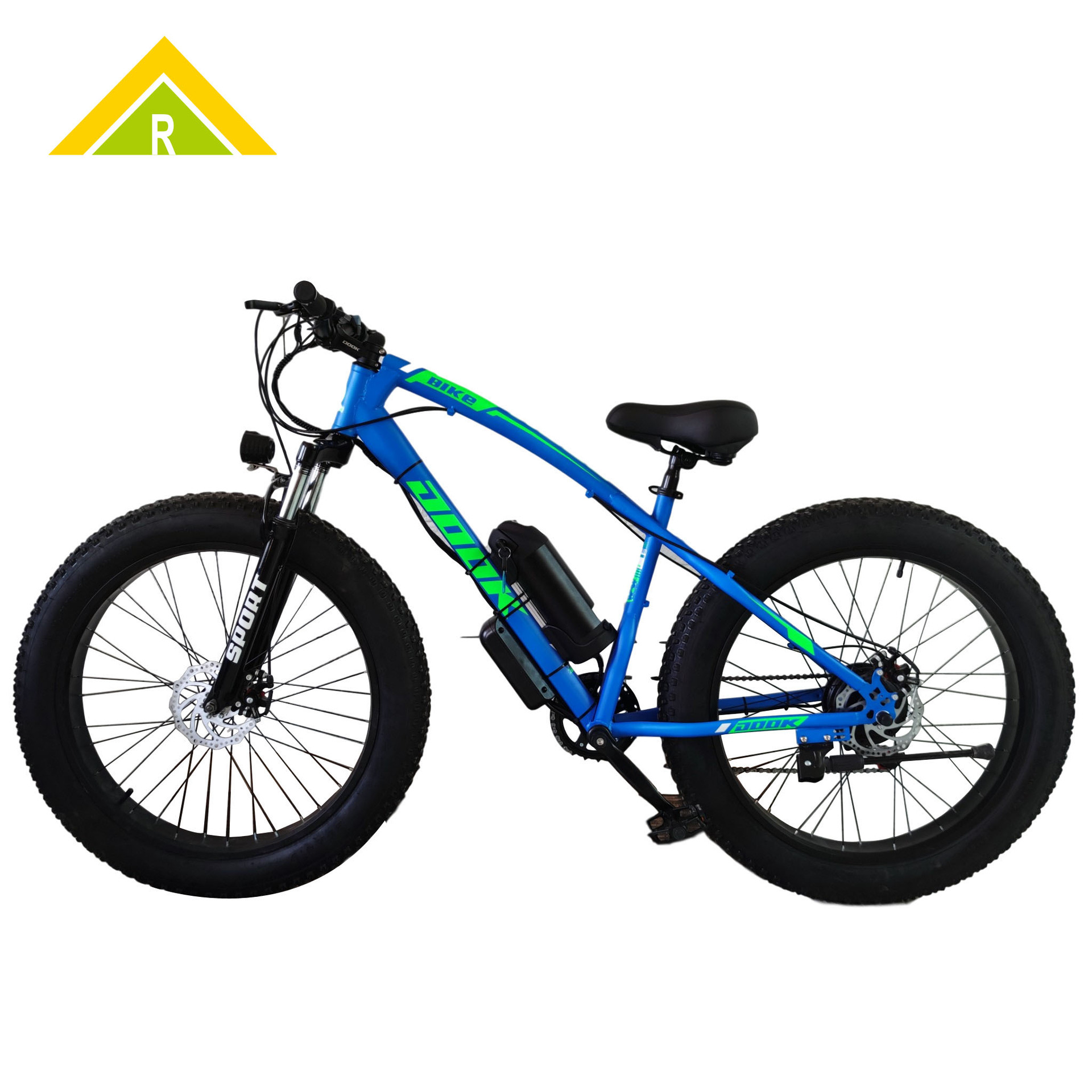 厂家批发dook电动自行车26寸雪地锂电车成人胖胎沙滩越野助力车