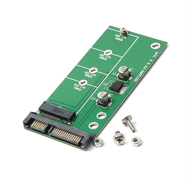 2转sata3转接卡 m2 ngff ssd固态硬盘转sata3接口转换卡转接头