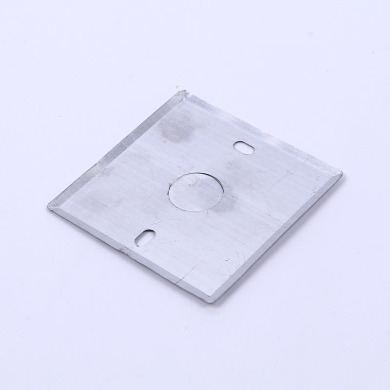 86型金属接线盒盖板开关暗盒盖板插座底盒面板铁线盒盖板八角盖板