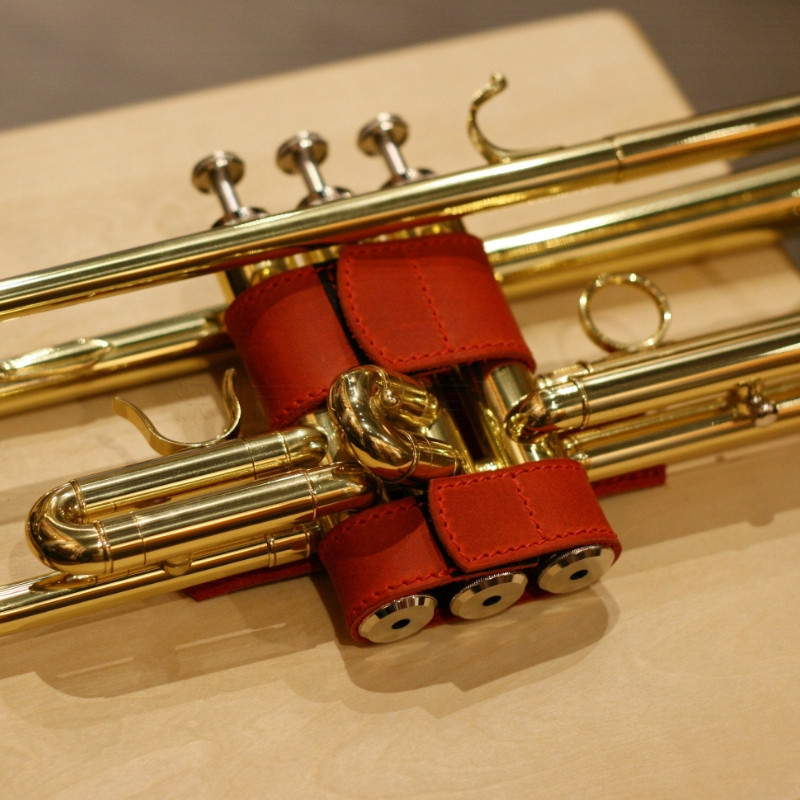 小号乐器皮护套 气门活塞皮套小号保护套 乐器皮套配件可印logo